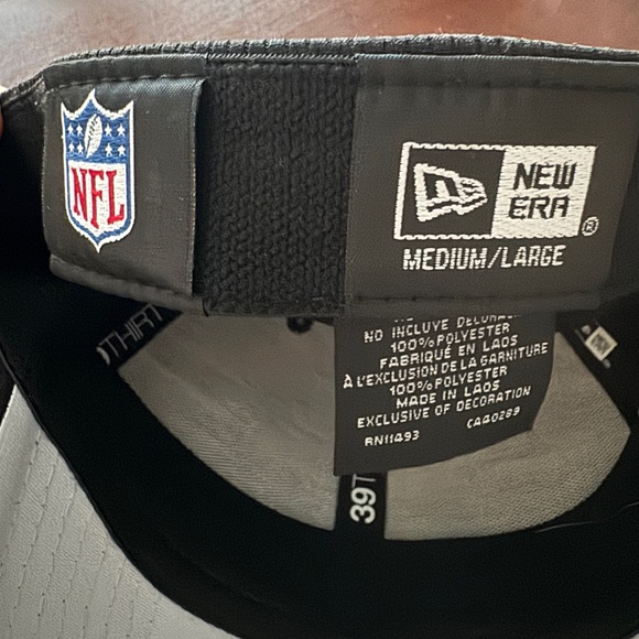 New Era Black Cap Philadelphia Eagles Design - Picture 6 of 6